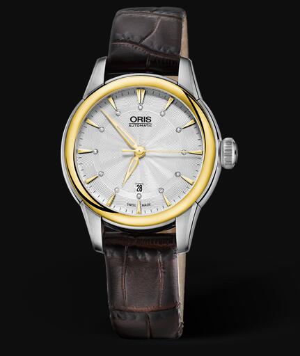 Oris Artelier Date Diamonds 31mm Replica Watch 01 561 7687 4351-07 5 14 70FC